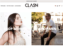Tablet Screenshot of clashfragrances.com